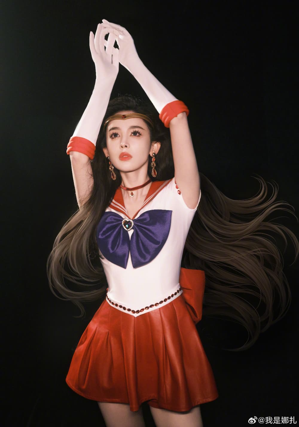 万圣节古力娜扎cos美少女战士图片_10