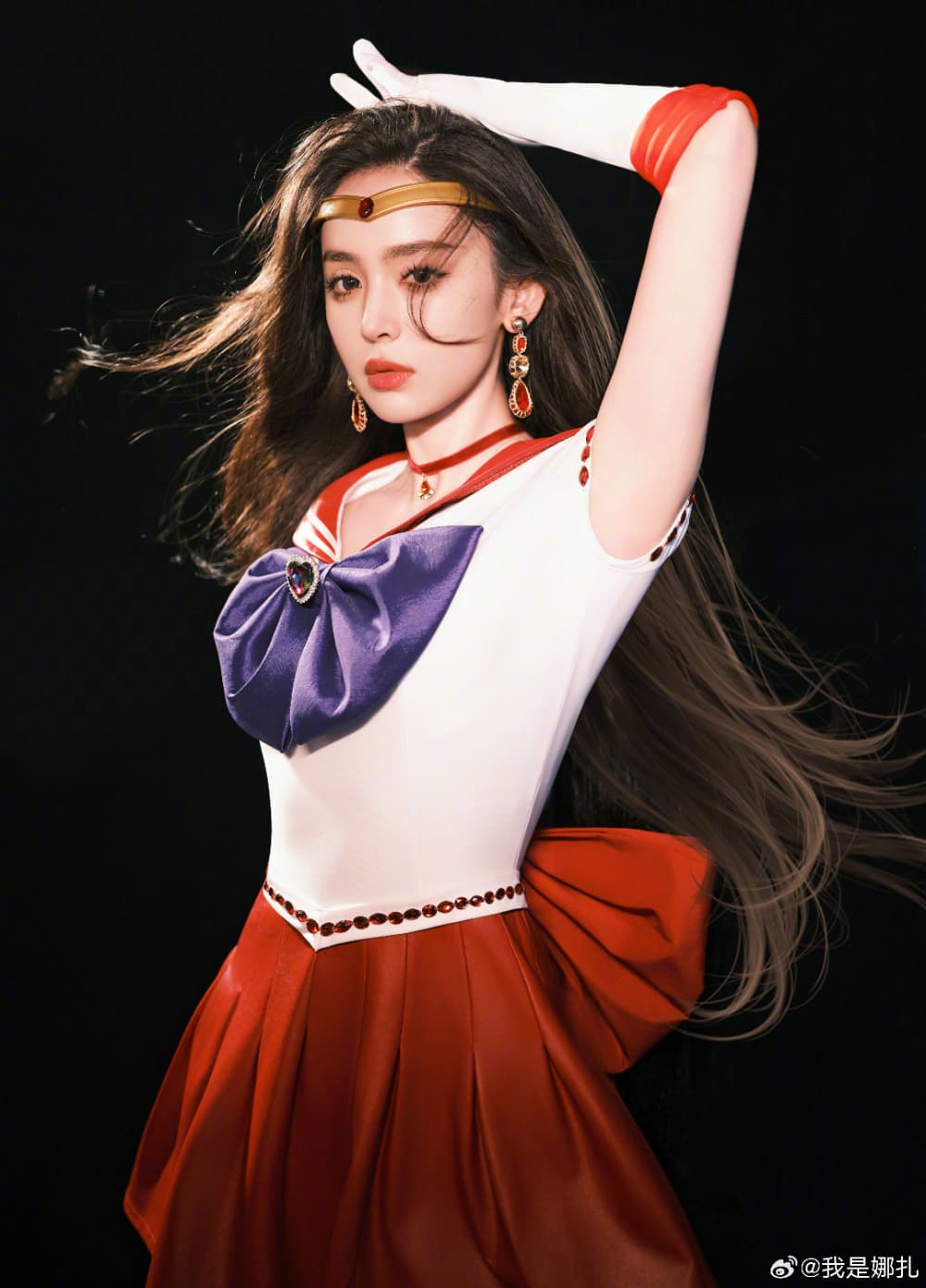 万圣节古力娜扎cos美少女战士图片_7