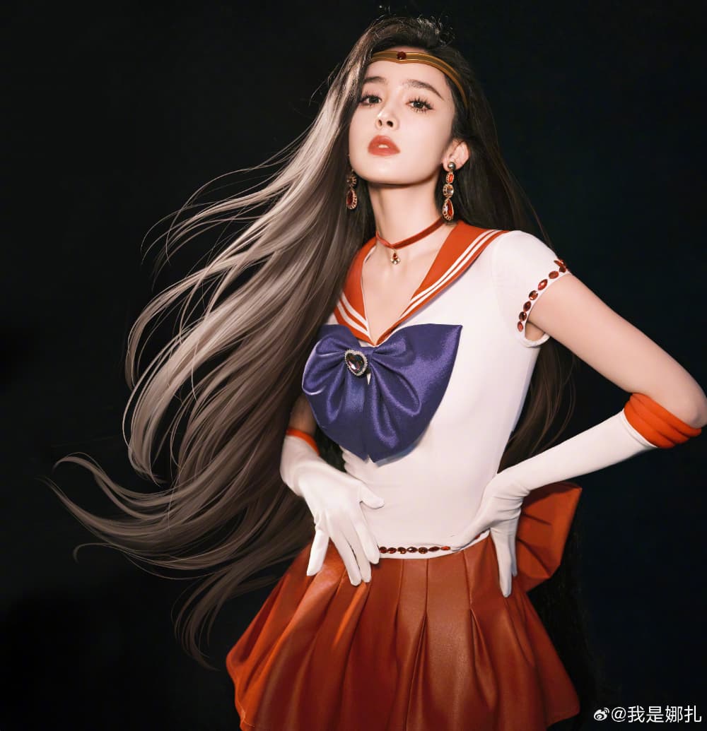 万圣节古力娜扎cos美少女战士图片_5