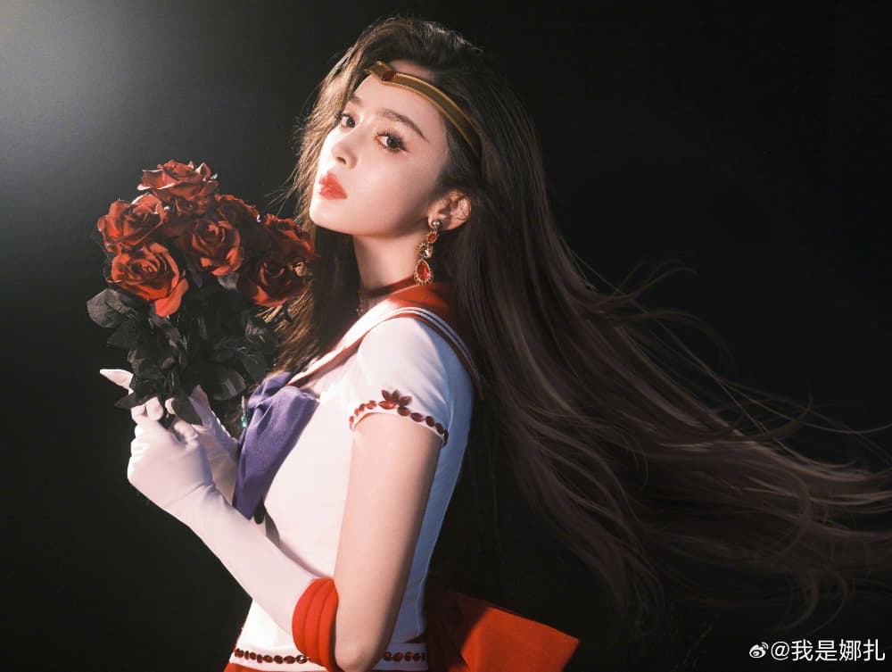 万圣节古力娜扎cos美少女战士图片_4