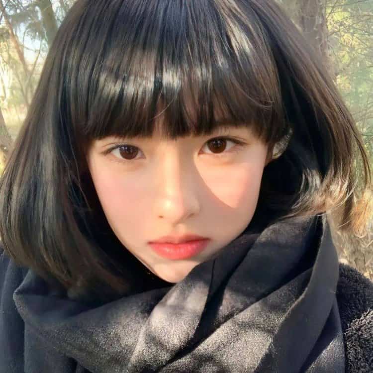 又纯又欲高颜值大眼睛女生头像 惹人心疼的可爱真人女头_13
