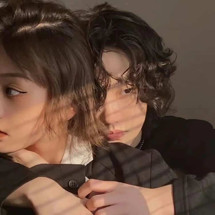 ins慵懒冷淡风好看但不是很明显的氛围感真人情头_16