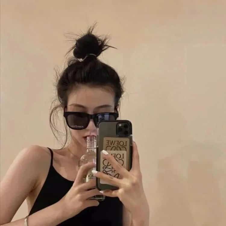 ins慵懒冷淡风好看但不是很明显的氛围感真人情头_7