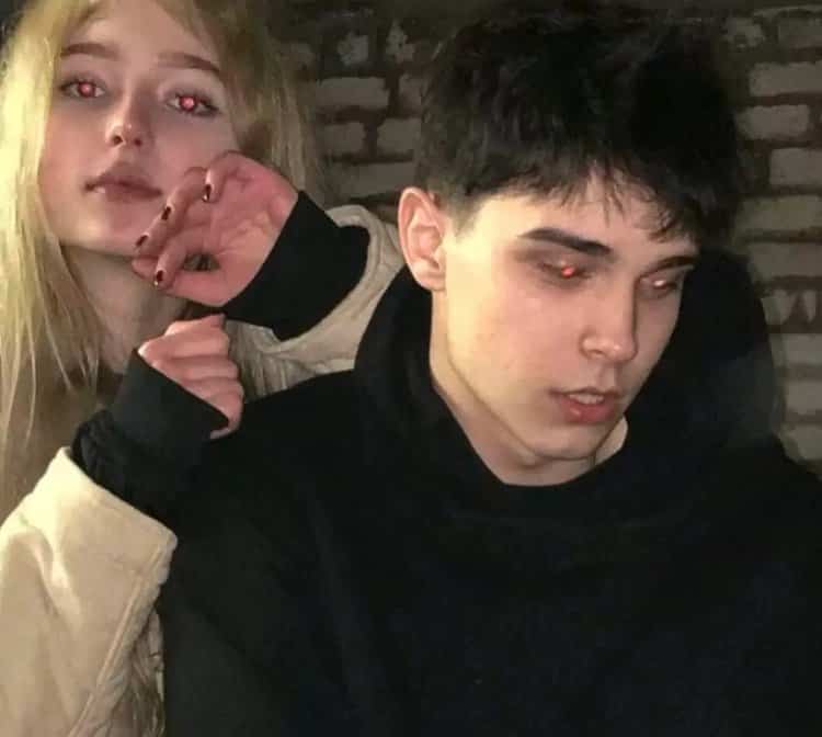 高清超级好看的欧美真人情头 高级感真人欧美风情侣头像_7
