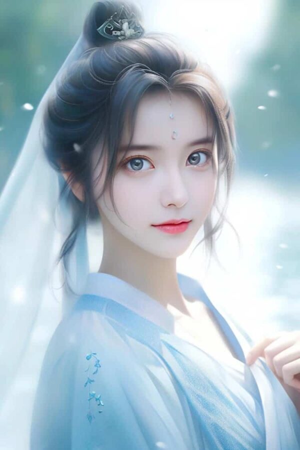 古风淡雅脱俗的女生微信头像 让人一眼惊艳的古装AI女头_1