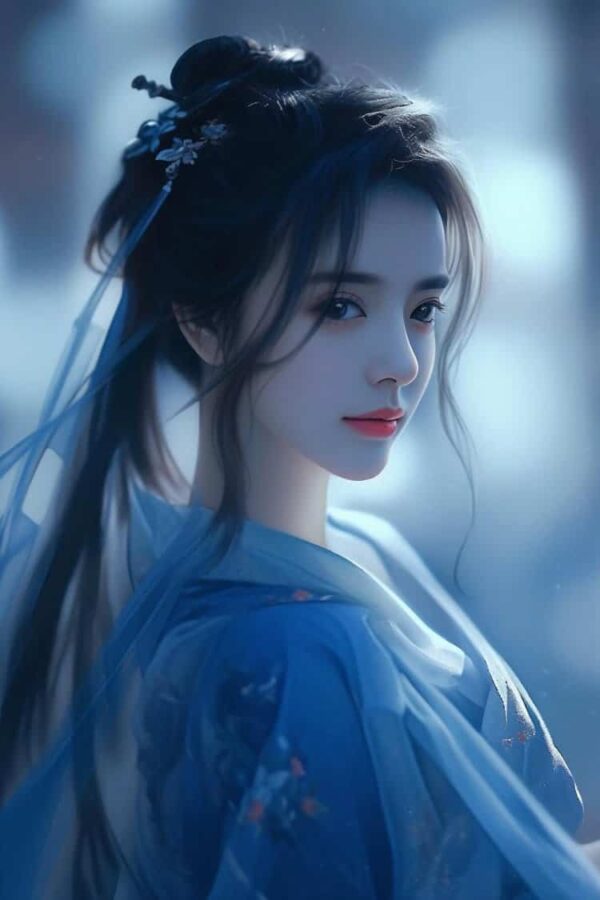 古风淡雅脱俗的女生微信头像 让人一眼惊艳的古装AI女头_7