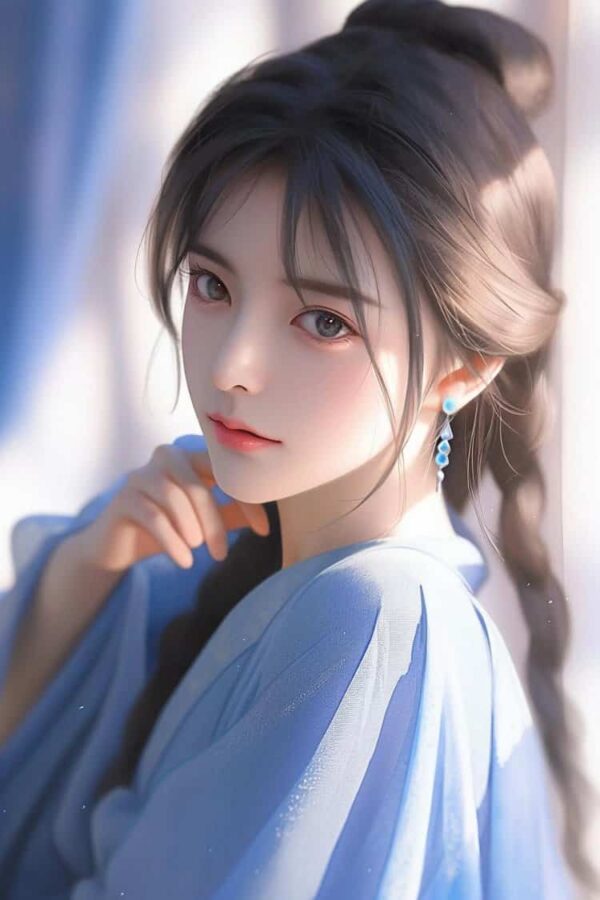 古风淡雅脱俗的女生微信头像 让人一眼惊艳的古装AI女头_8
