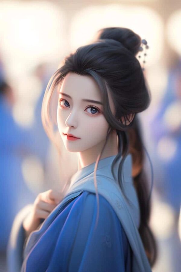 古风淡雅脱俗的女生微信头像 让人一眼惊艳的古装AI女头_11