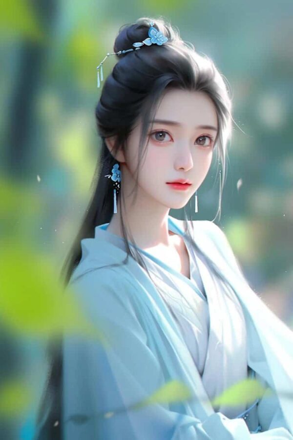 古风淡雅脱俗的女生微信头像 让人一眼惊艳的古装AI女头_13
