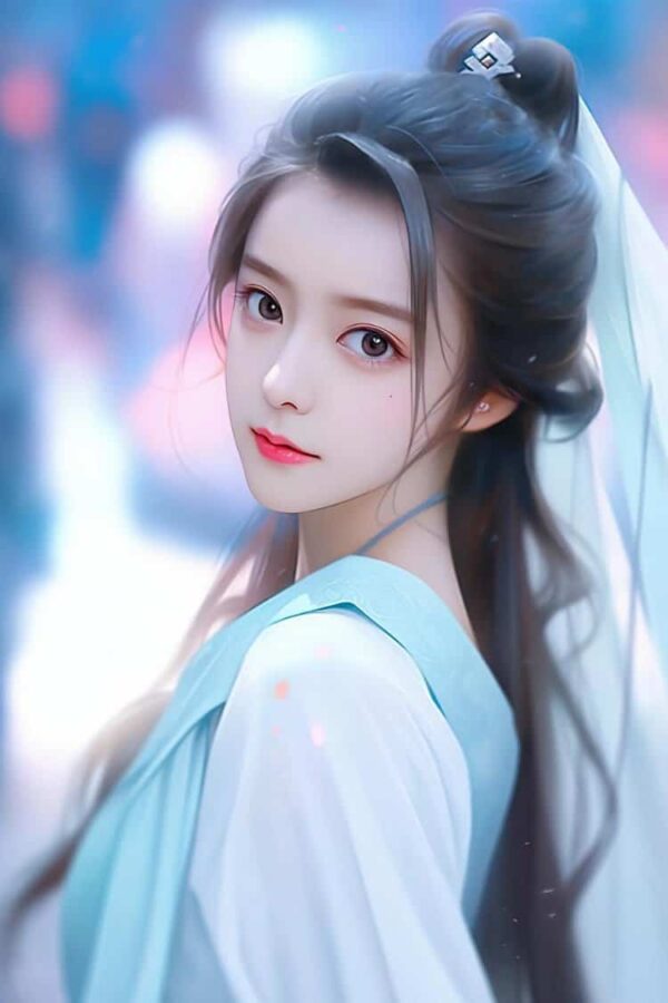 古风淡雅脱俗的女生微信头像 让人一眼惊艳的古装AI女头_18