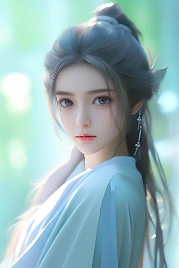 古风淡雅脱俗的女生微信头像 让人一眼惊艳的古装AI女头_21