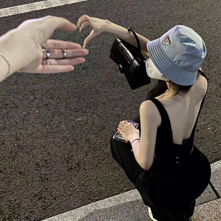 超火双人合照闺蜜头像 神仙闺蜜头像一左一右高清图_7