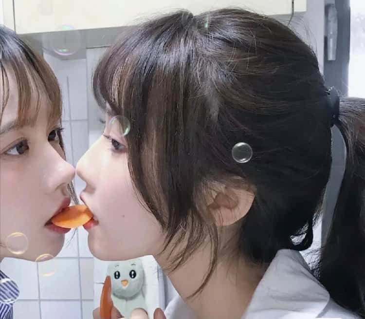 超火双人合照闺蜜头像 神仙闺蜜头像一左一右高清图_14