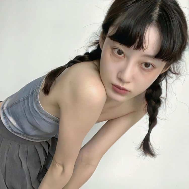 简单耐看奶凶奶凶的可爱女生头像 氛围感真人女头_6