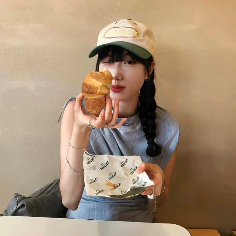 简单耐看奶凶奶凶的可爱女生头像 氛围感真人女头_9