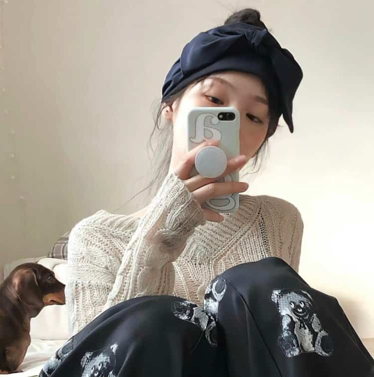 简单耐看奶凶奶凶的可爱女生头像 氛围感真人女头_10