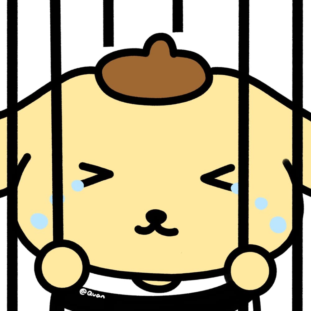 监狱风三丽鸥头像，失去自由卡通头像_4