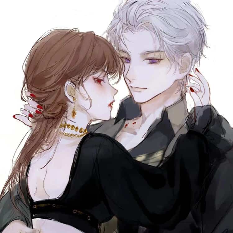 看了会脸红禁欲系动漫男女情侣头像 又欲又撩的漫画情头_4