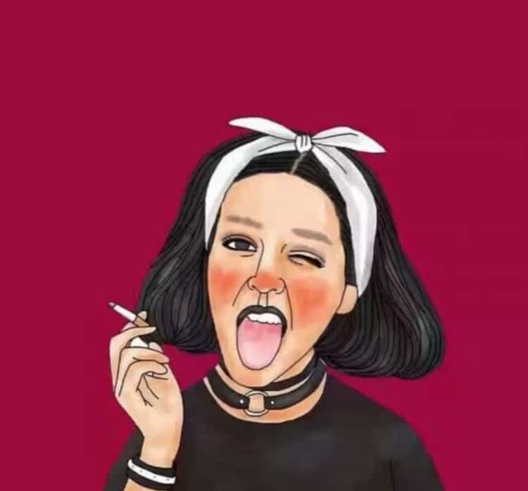 个性逗比搞怪微信头像 幽默搞怪搞笑女专用卡通头像_6