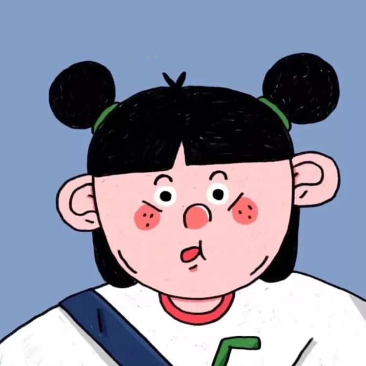 个性逗比搞怪微信头像 幽默搞怪搞笑女专用卡通头像_8