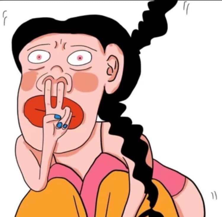 个性逗比搞怪微信头像 幽默搞怪搞笑女专用卡通头像_9