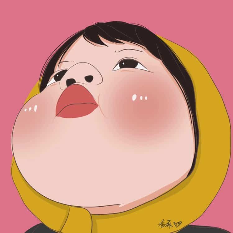 个性逗比搞怪微信头像 幽默搞怪搞笑女专用卡通头像_16