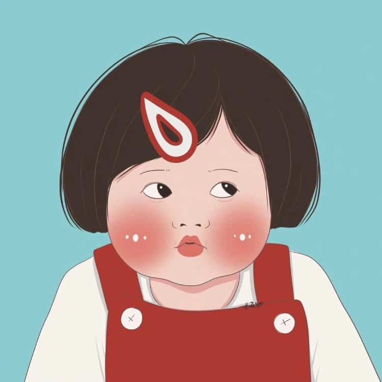个性逗比搞怪微信头像 幽默搞怪搞笑女专用卡通头像_20