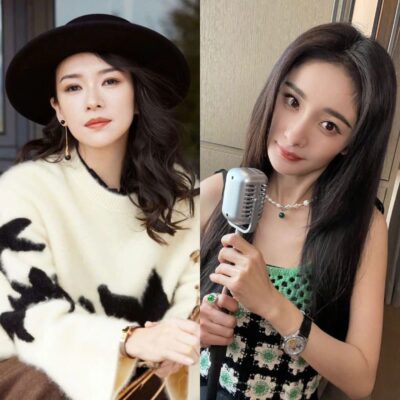 《酱园弄》章子怡杨幂对比图，女一和女二对比