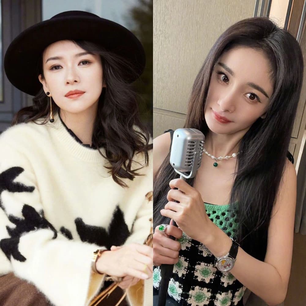 《酱园弄》章子怡杨幂对比图，女一和女二对比_1