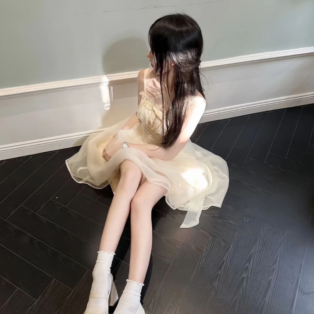 软妹女生头像真人全身照,超级好看的软妹纸头像_9