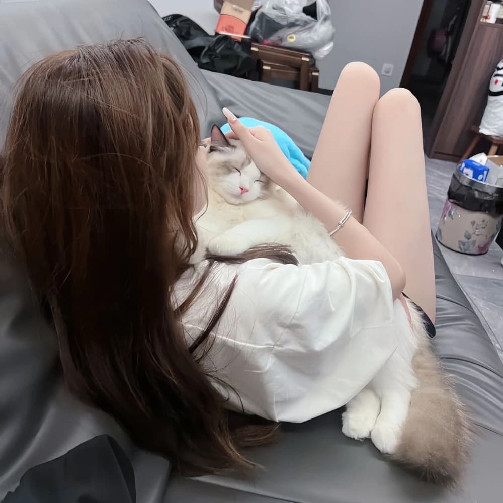 软妹女生头像真人全身照,超级好看的软妹纸头像_11