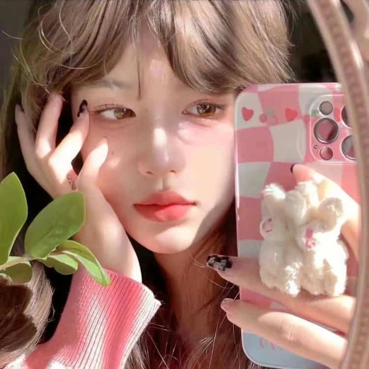 可爱风甜美真人软妹头像 少女心小姐姐照片头像_7