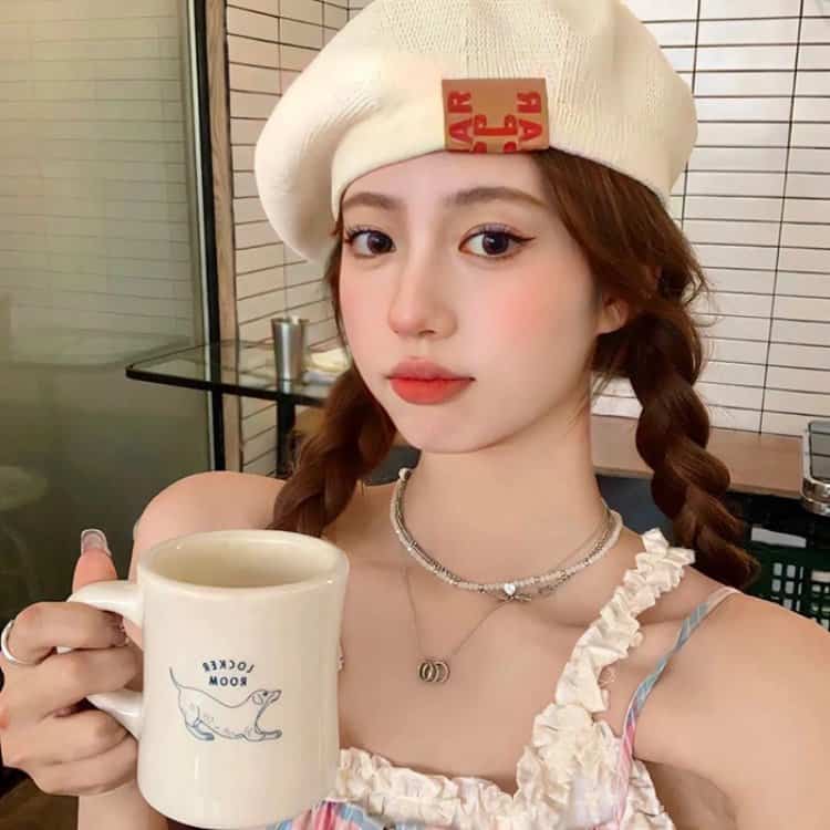 可爱风甜美真人软妹头像 少女心小姐姐照片头像_9