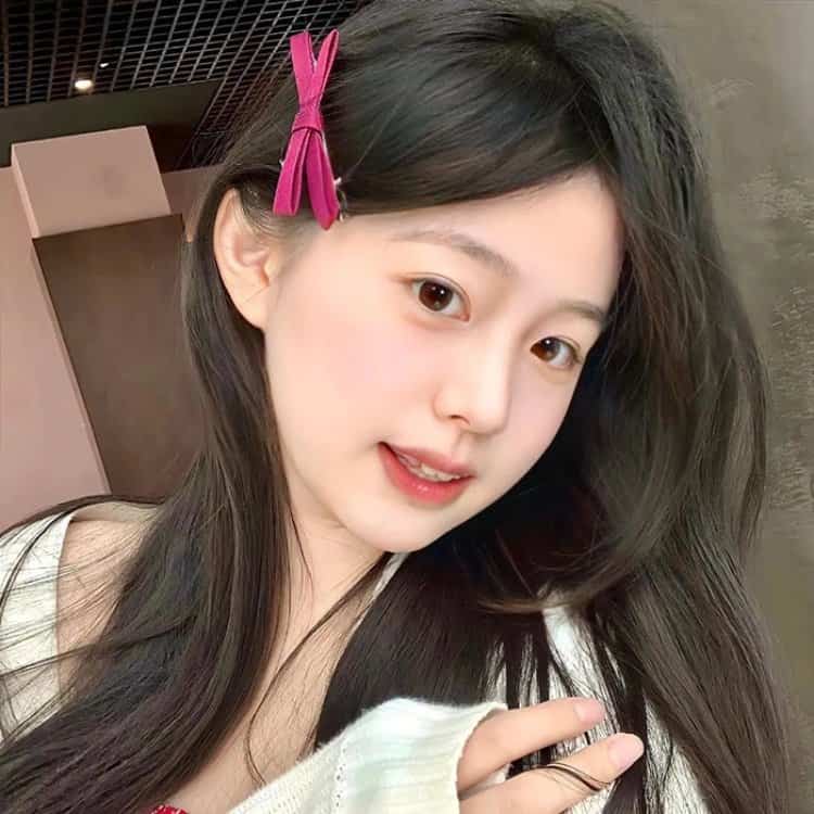 可爱风甜美真人软妹头像 少女心小姐姐照片头像_10