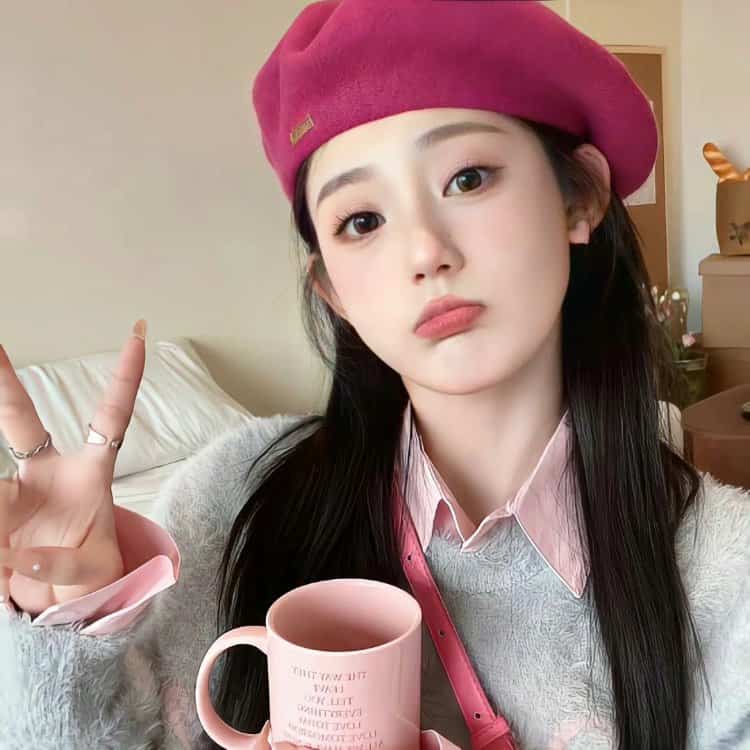 可爱风甜美真人软妹头像 少女心小姐姐照片头像_11