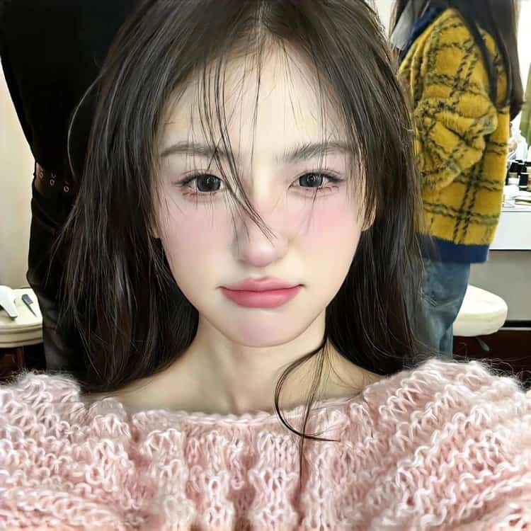 可爱风甜美真人软妹头像 少女心小姐姐照片头像_17