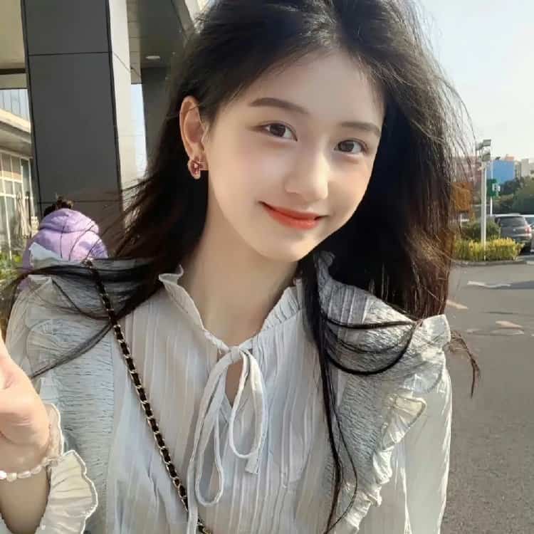 可爱风甜美真人软妹头像 少女心小姐姐照片头像_22