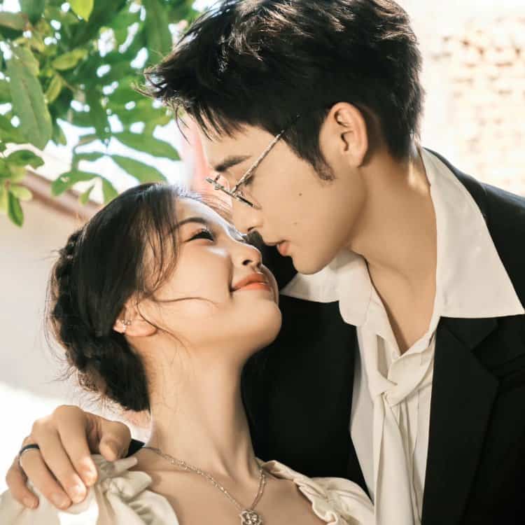 虞书欣和张彬彬的合照情侣头像 “彬临心动”庄羽虞美人CP情头_2