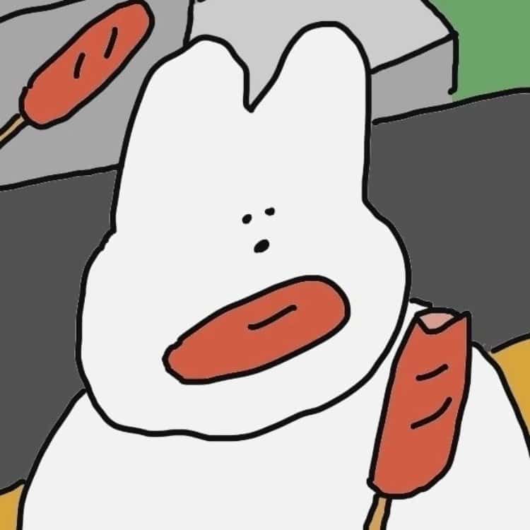 奇奇怪怪的微信女生头像 小众又有趣的卡通头像_9