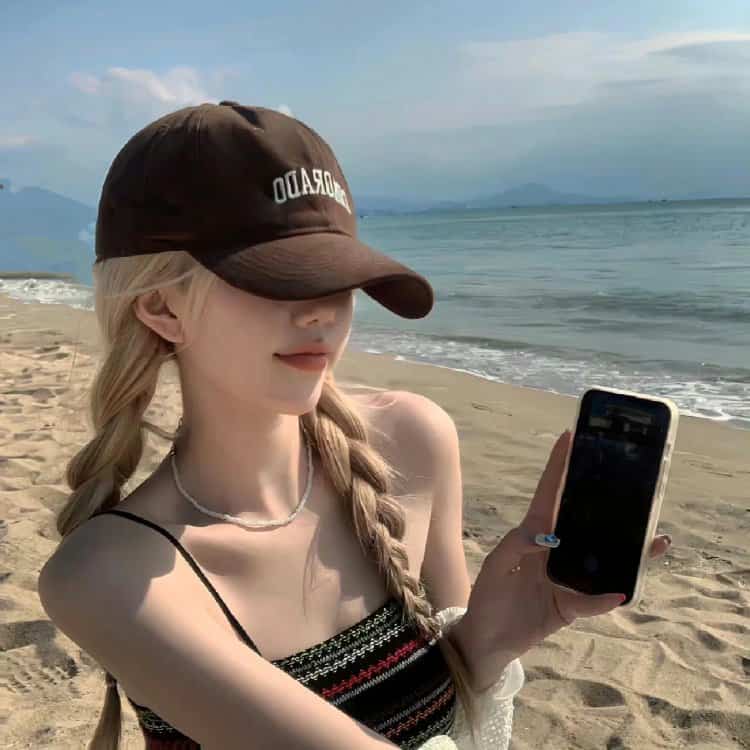 又纯又欲的真人甜美头像 可爱软妹子招桃花女头_16