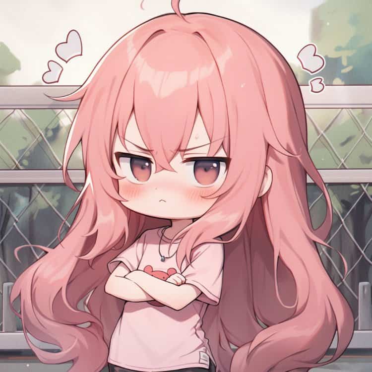 奶凶奶凶的可爱小女孩微信头像 又凶又萌的女生头像_3