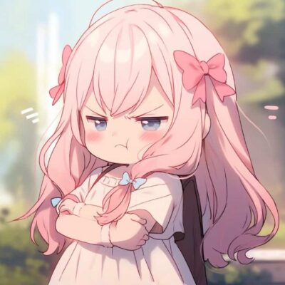 奶凶奶凶的可爱小女孩微信头像 又凶又萌的女生头像