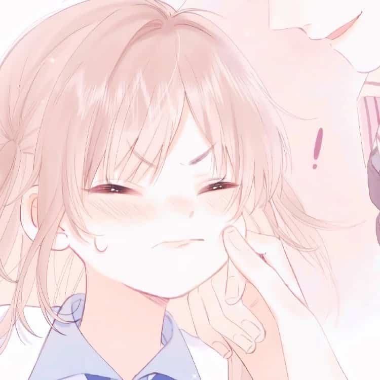 偷偷藏不住桑稚段嘉许漫画情头 好看超甜的动漫情头_16
