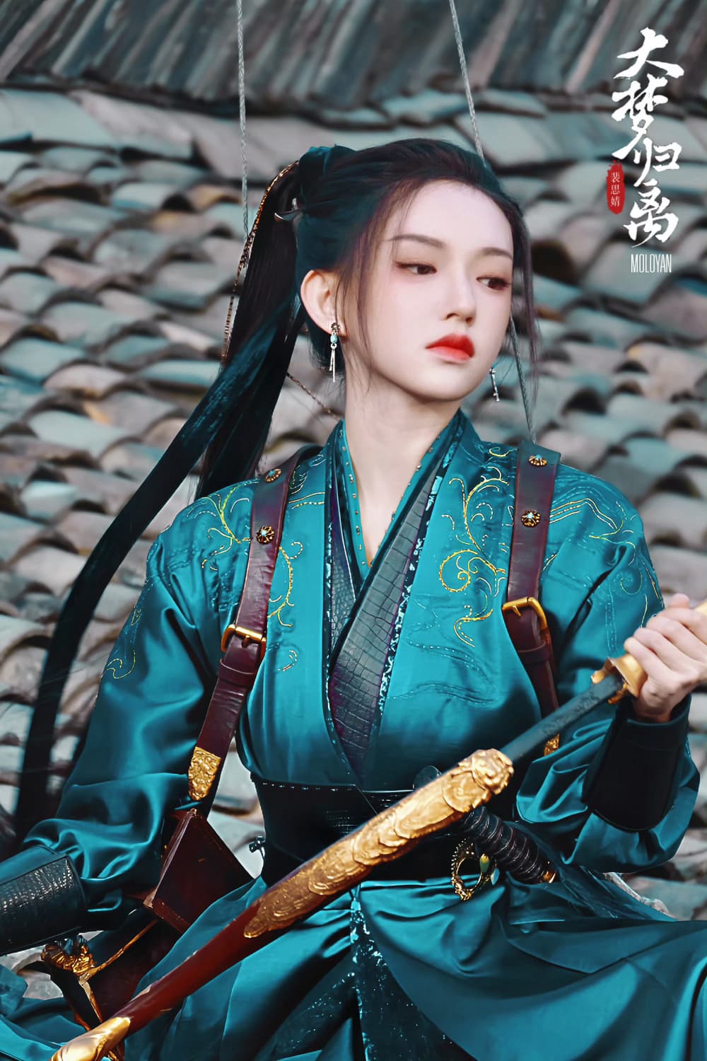 郭敬明晒陈都灵程潇《大梦归离》剧照_5