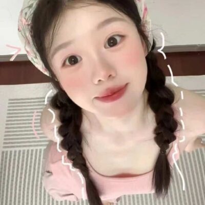 甜美可爱真人软妹子正脸头像图 超好看的软妹纸女生头像