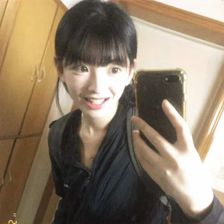 甜美可爱真人软妹子正脸头像图 超好看的软妹纸女生头像_31