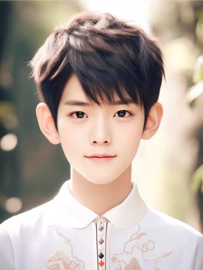 又奶又帅小孩哥男生头像 网上很火的AI小男孩头像_6