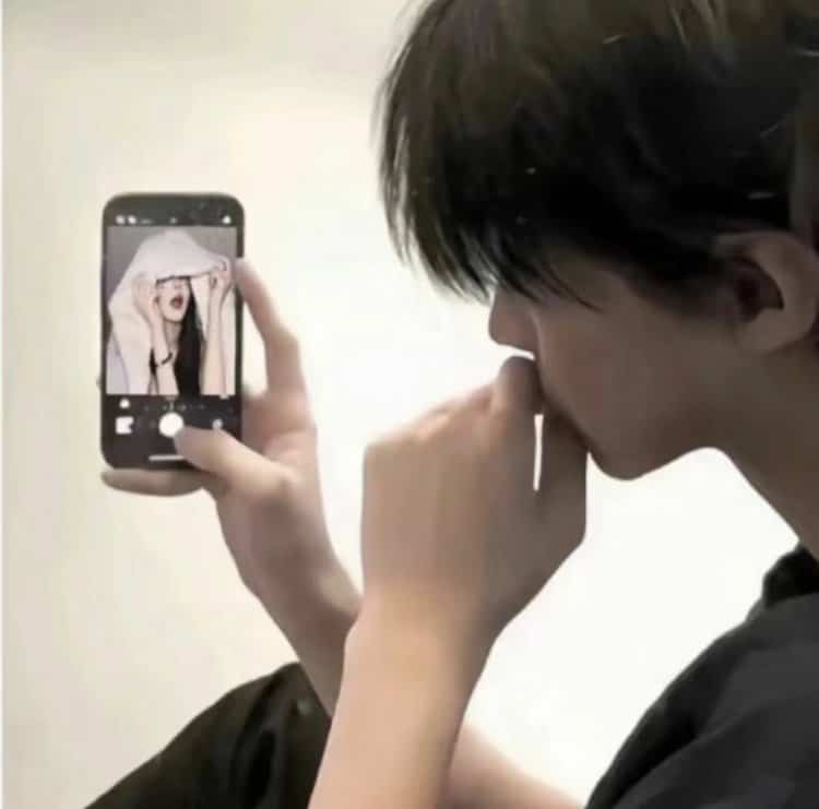 超甜浪漫CP情侣合照头像图 一男一女氛围感真人情头_8