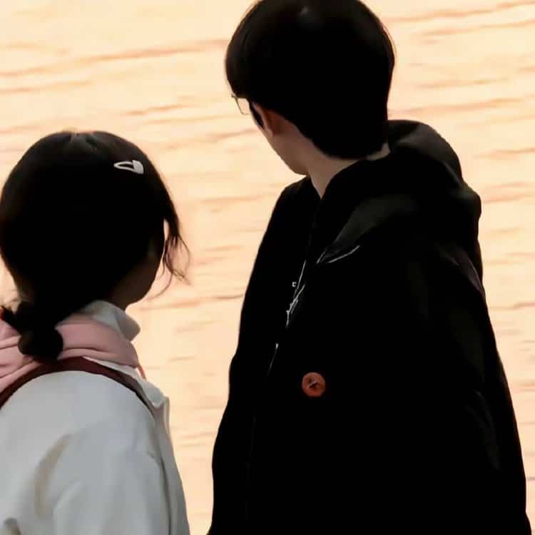 超甜浪漫CP情侣合照头像图 一男一女氛围感真人情头_6