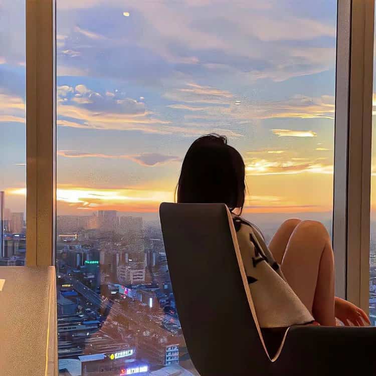 值得你长期不换的女生头像 温柔甜美软妹纸真人头像_5